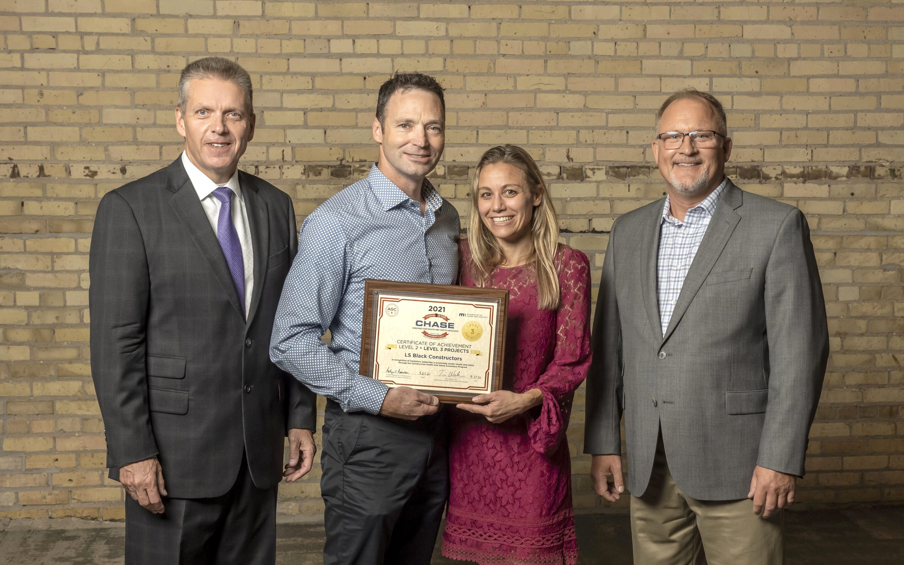 LS Black Receives 2021 AGC CHASE Safety Award
