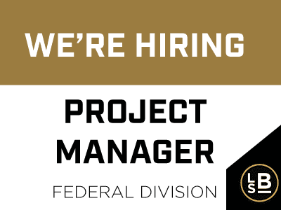 We’re Hiring – Project Manager, Federal Division