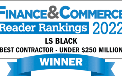 LS Black Awarded ‘Best’ General Contractor Award from Finance & Commerce