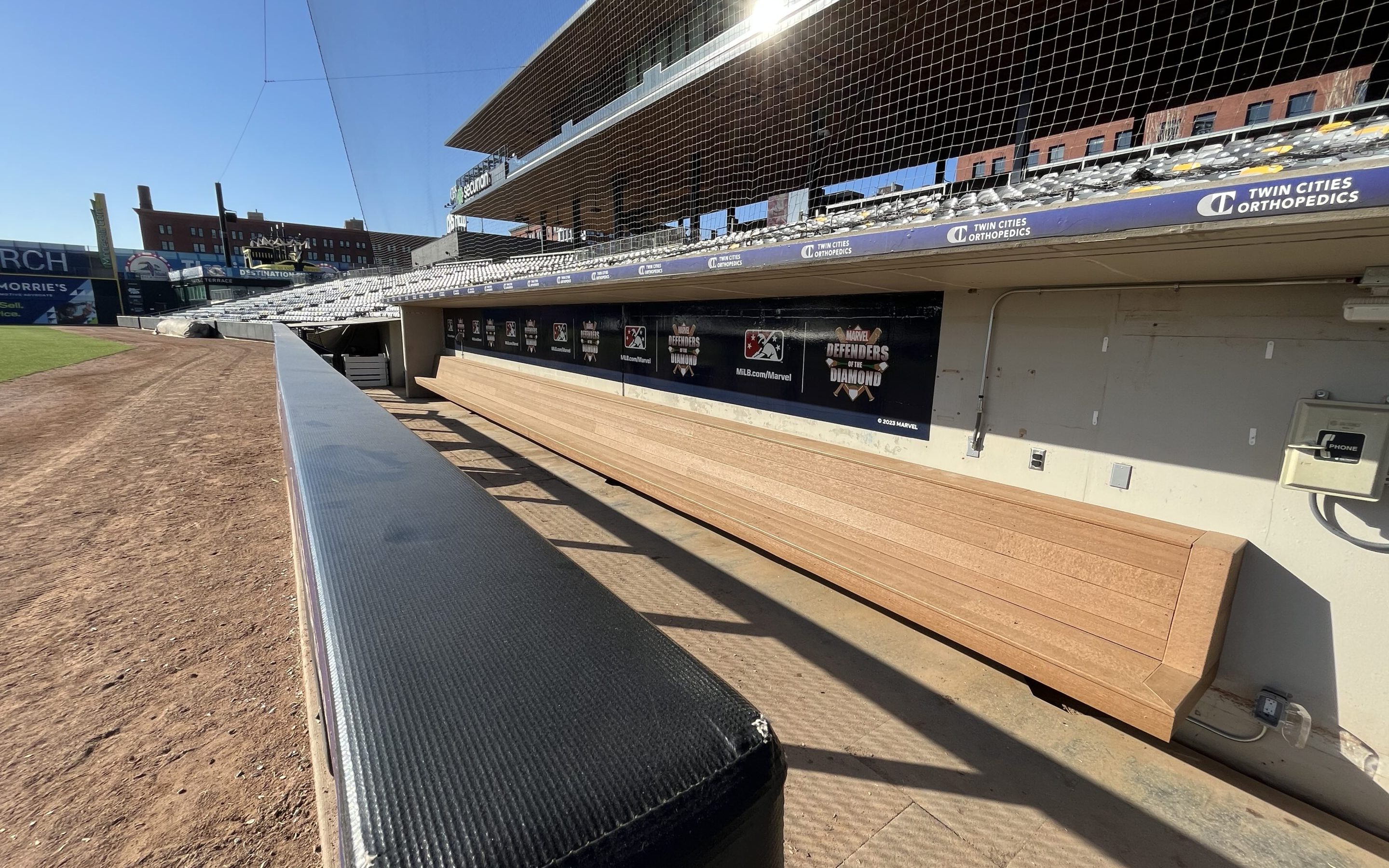CHS Field Dugout and Batting Cage Upgrades
