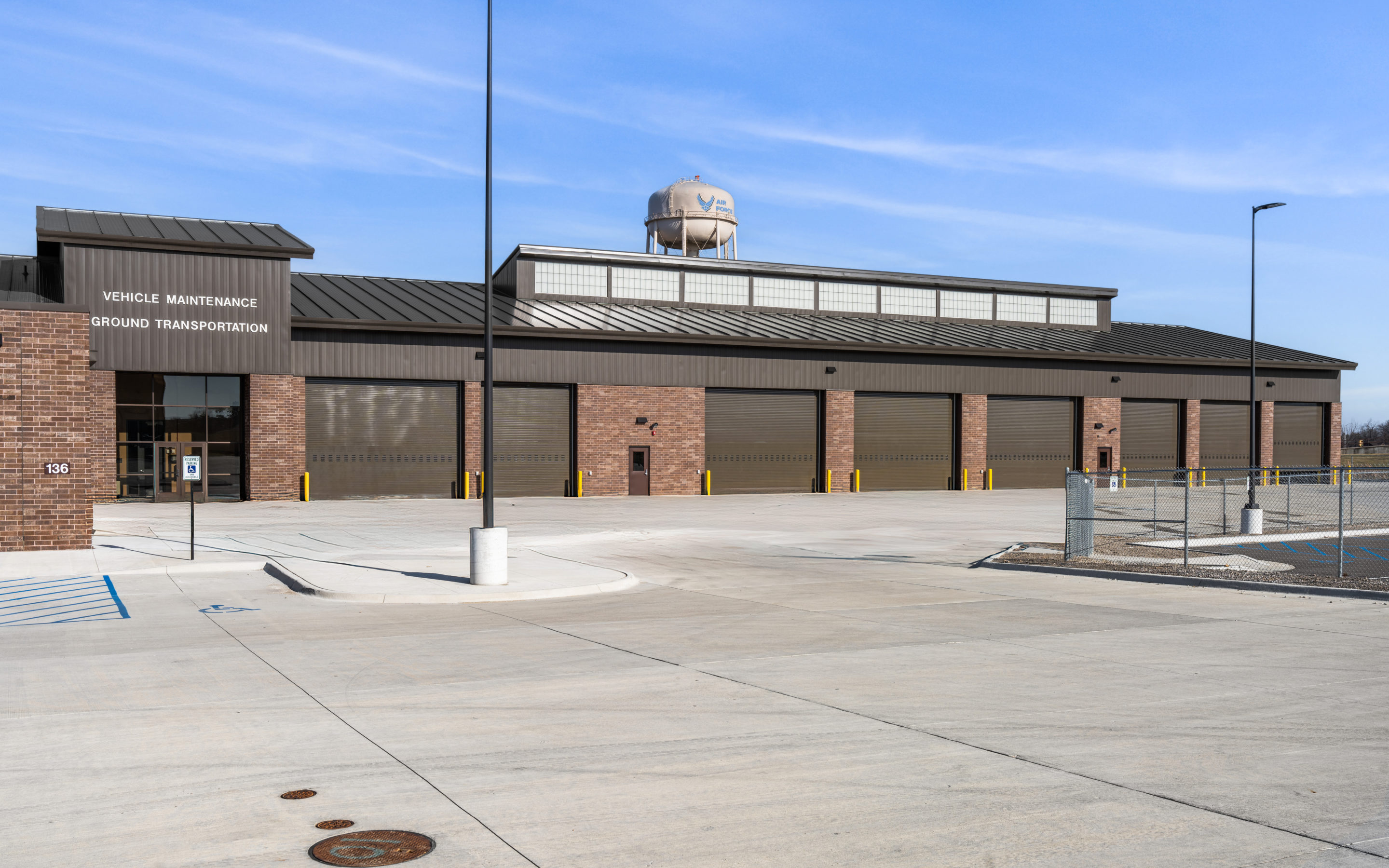 Whiteman Air Force Base Vehicle Maintenance Facility