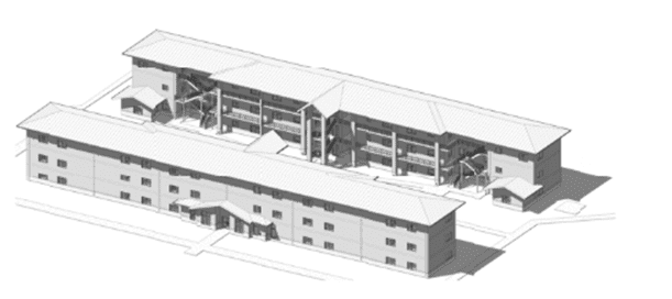Little Rock AF Base Dormitory